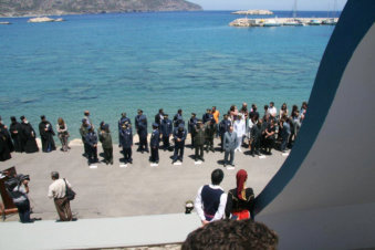 Herdenkingsmonument omgekomen piloot Pigadia Karpathos