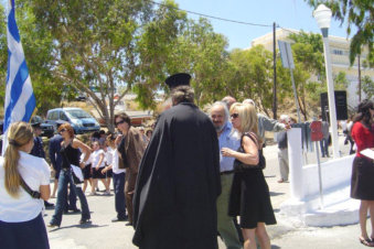 Herdenkingsmonument omgekomen piloot Pigadia Karpathos