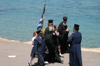 Herdenkingsmonument omgekomen piloot Pigadia Karpathos