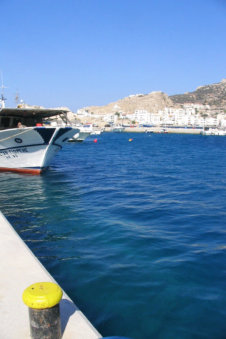 De jachthaven van Pigadia Karpathos