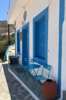 Echt grieks terrasje bij een woonhuis