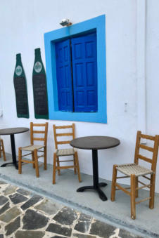 Café in Arkasa Karpathos Griekenland