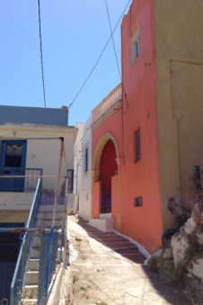 Rose huis in Menetes op Karpathos Griekenland