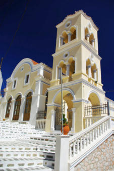Kerk in Othos op Karpathos Griekenland