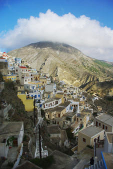 Olympos van boven gezien