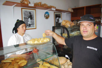 Bakkerswinkel in Olympos