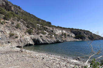 Kerk in Pigadia Karpathos Griekenland