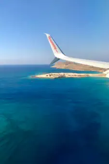 Herdenkingsmonument omgekomen piloot Pigadia Karpathos