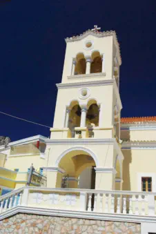 Kerk in Othos op Karpathos Griekenland