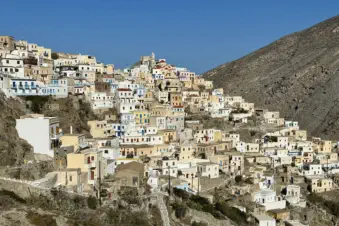 Zicht op Olympos